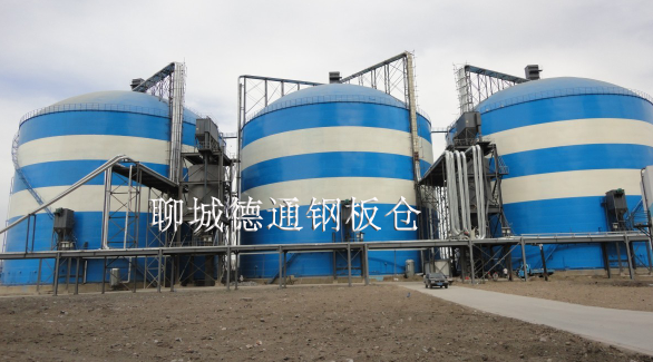 大型落地式焊接鋼板倉